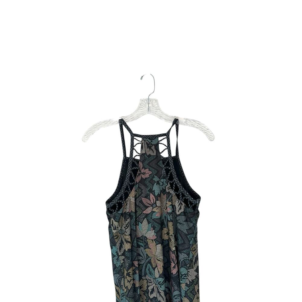 PrAna Green Yellow Ardor Yoga Comfortable Square Neckline Racerback Dress Small - Picture 6 of 10